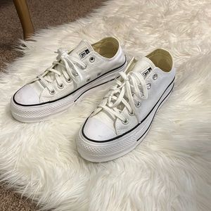 Converse platform shoes size 7.5
